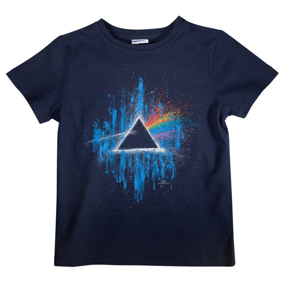 koszulka dla dzieci PINK FLOYD - DARK SIDE OF THE MOON BLUE SPLATTER