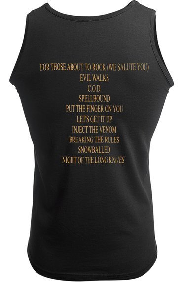 koszulka na ramiączkach AC/DC - CANNON