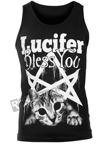 koszulka na ramiączkach AMENOMEN - LUCIFER BLESS YOU (OMEN090KR)