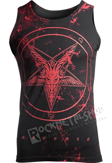 koszulka na ramiączkach AMENOMEN - PENTAGRAM GOAT (OMEN001KR ALLPRINT RED)