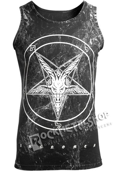 koszulka na ramiączkach AMENOMEN - PENTAGRAM GOAT (OMEN001KR ALLPRINT WHITE)