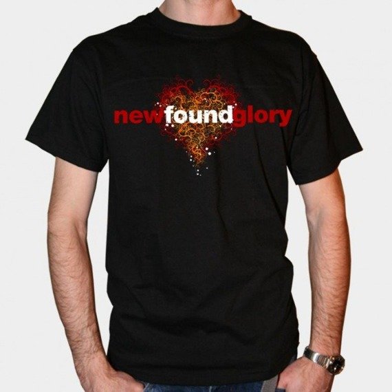 koszulkaI NEW FOUND GLORY - HEART (BLACK)