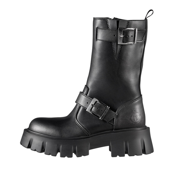 kozaczki damskie ALTERCORE czarne (MARIA VEGAN BLACK)