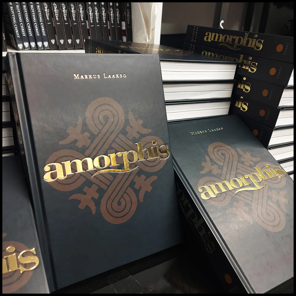 książka AMORPHIS - BIOGRAFIA, wersja anglojęzyczna