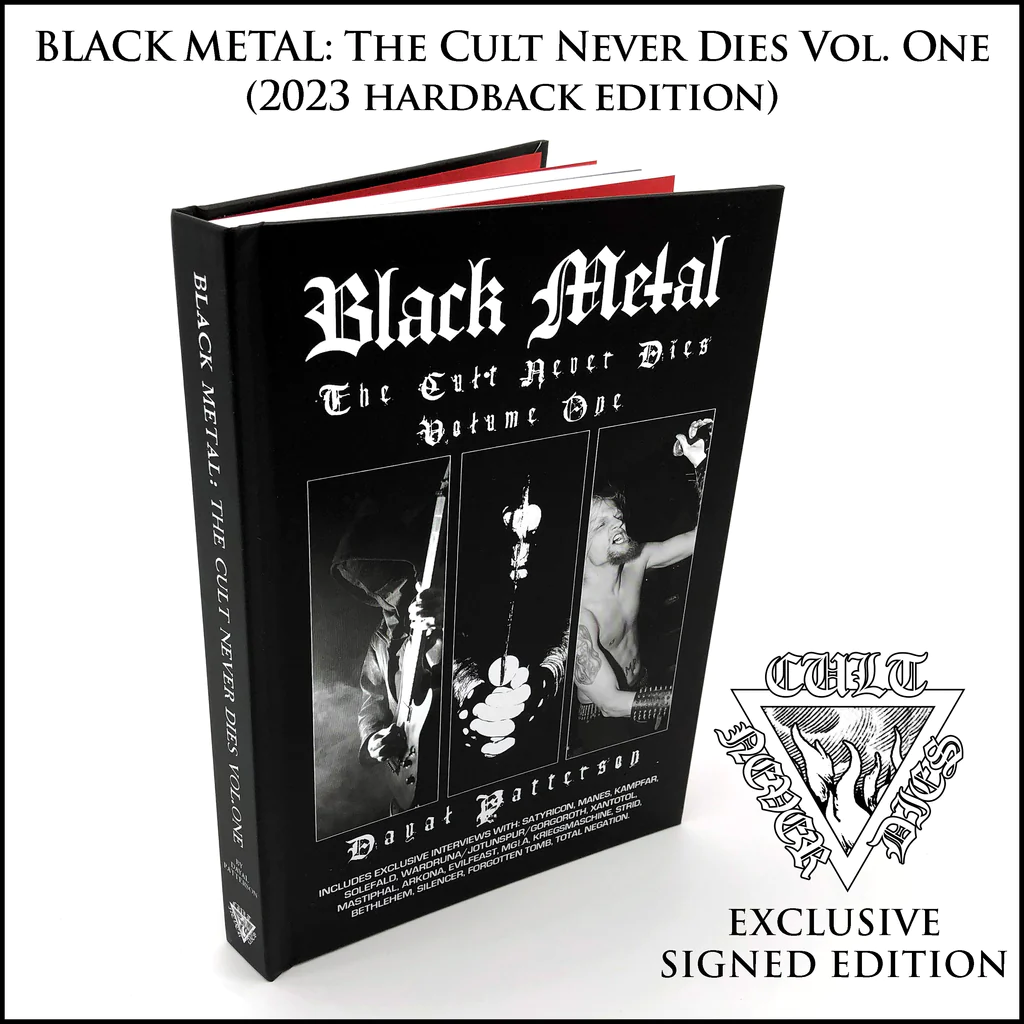 książka BLACK METAL - THE CULT NEVER DIES VOL. ONE - Dayal Patterson, wersja anglojęzyczna, wydanie 2023