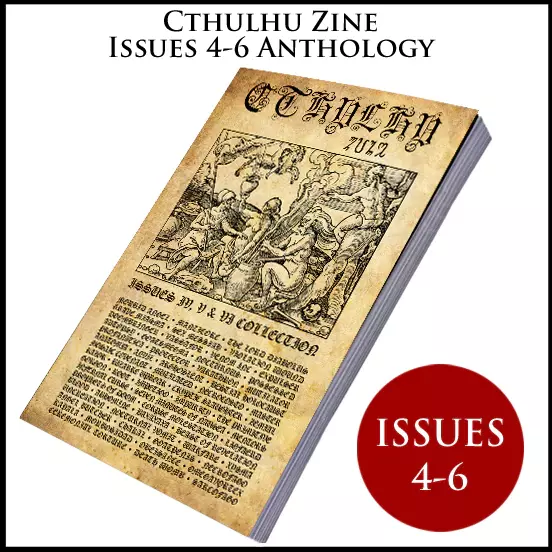 książka CTHULHU ZINE collection 2: (Issues 4, 5 & 6), wersja anglojęzyczna