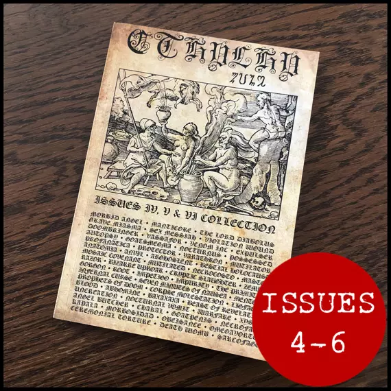 książka CTHULHU ZINE collection 2: (Issues 4, 5 & 6), wersja anglojęzyczna