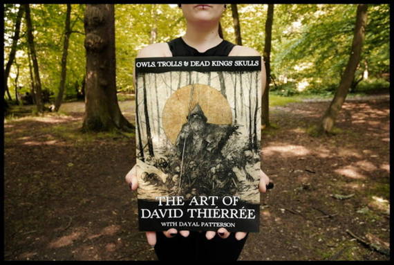 książka OWLS, TROLLS & DEAD KING'S SKULLS: THE ART OF DAVID THIÉRRÉE, wersja anglojęzyczna