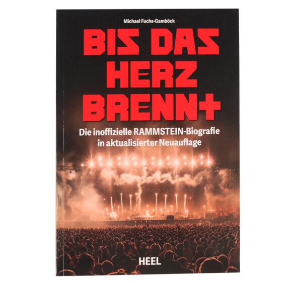 książka RAMMSTEIN - BIS DAS HERZ BRENN+, jez.Niemiecki