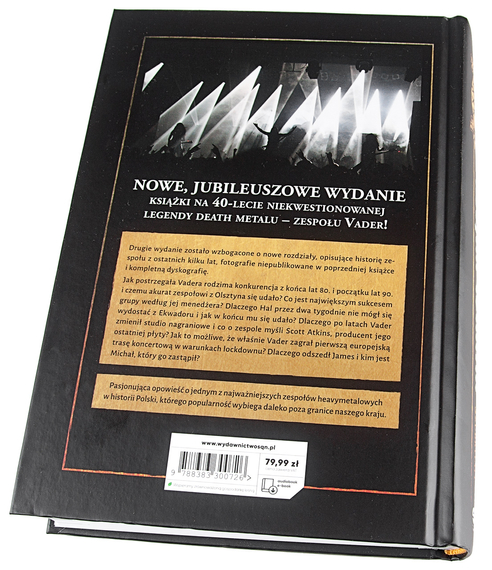 książka VADER. WOJNA TOTALNA wyd.II JUBILEUSZOWE autor: J. Szubrycht