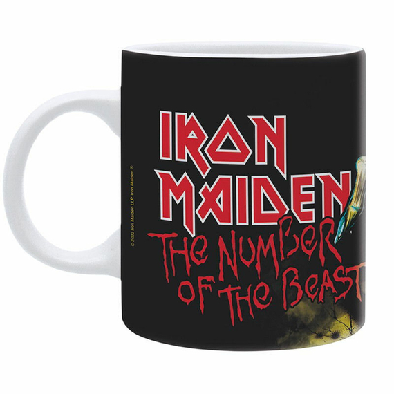 kubek IRON MAIDEN - NUMBER OF THE BEAST