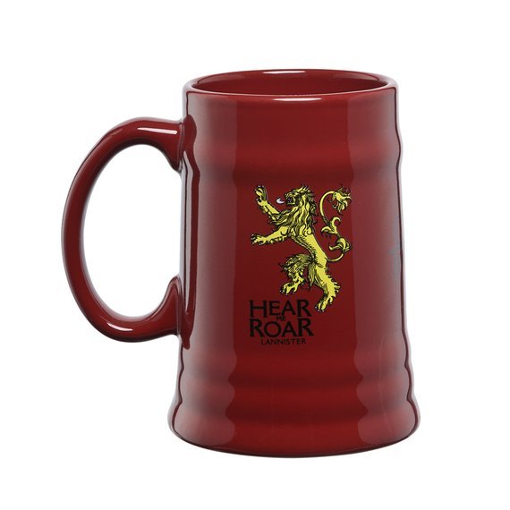 kubek/kufel GAME OF THRONES - HOUSE LANNISTER, duży 500 ml