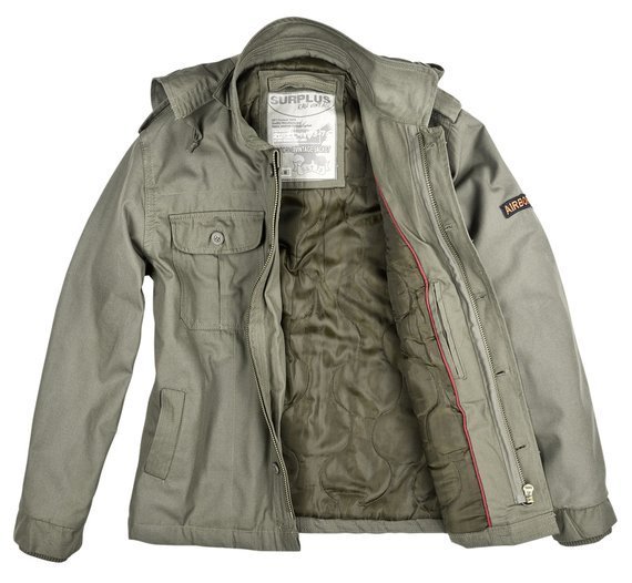 kurtka AIRBORNE JACKET olive, zimowa