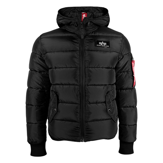 kurtka ALPHA INDUSTRIES - HOODED PUFFER ALPHA