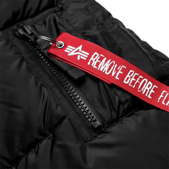 kurtka ALPHA INDUSTRIES - HOODED PUFFER ALPHA