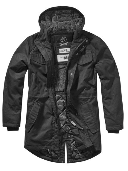 kurtka MARSH LAKE TEDDYPARKA MEN black