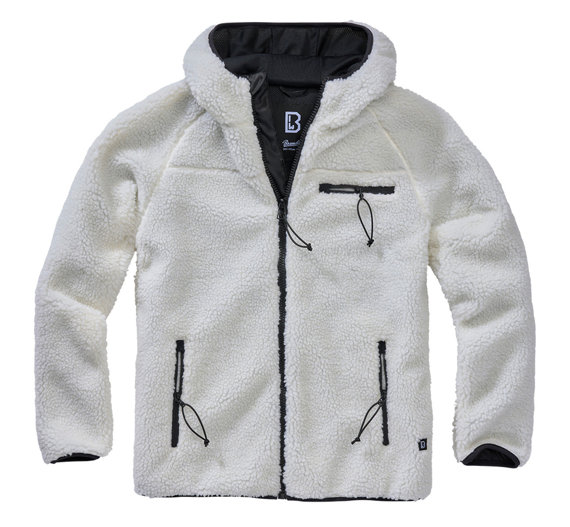 kurtka TEDDYFLEECE WORKER white