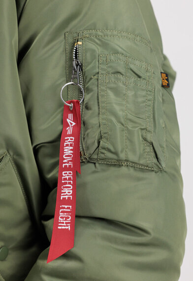 kurtka flyers ALPHA INDUSTRIES - MA 1 SAGE GREEN