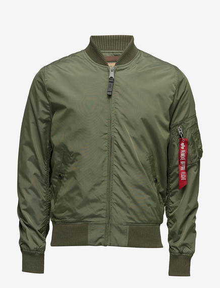 kurtka flyers ALPHA INDUSTRIES - MA-1 TT BOMBER SAGE GREEN