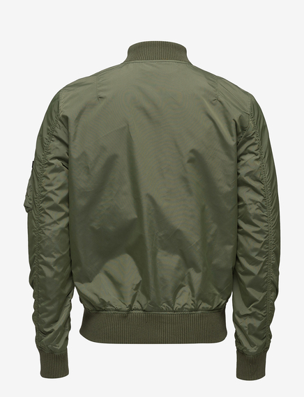 kurtka flyers ALPHA INDUSTRIES - MA-1 TT BOMBER SAGE GREEN