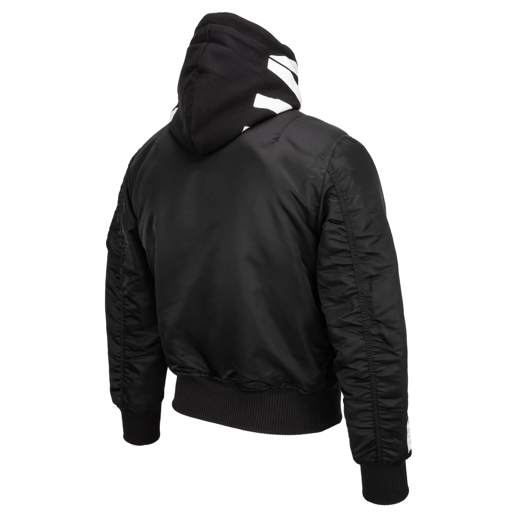 kurtka flyers ALPHA INDUSTRIES - MA 1 ZHP BLACK