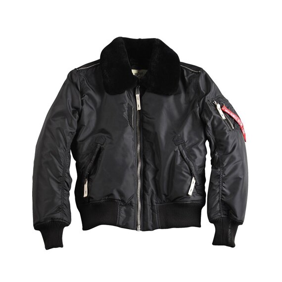 kurtka pilotka ALPHA INDUSTRIES - INJECTOR III  BLACK 