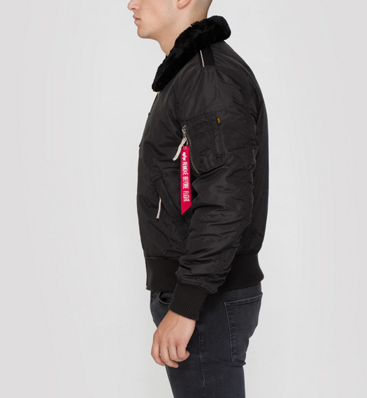 kurtka pilotka ALPHA INDUSTRIES - INJECTOR III  BLACK 