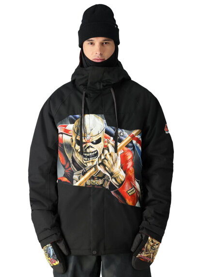 kurtka snowboardowa IRON MAIDEN - TROOPER, techniczna