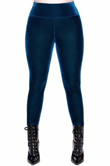 legginsy KILLSTAR - HEMATITE (SAPPHIRE)