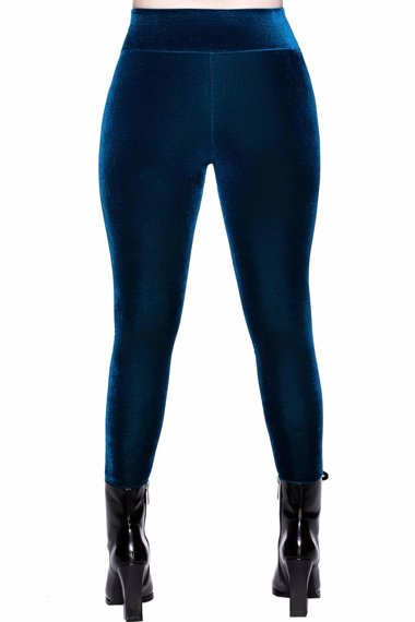 legginsy KILLSTAR - HEMATITE (SAPPHIRE)