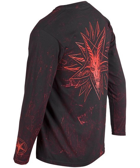 longsleeve AMENOMEN - DEVIL (OMEN154LO ALLPRINT RED)