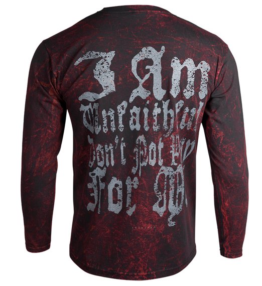 longsleeve AMENOMEN - NO GODS NO MASTERS (OMEN080LO ALLPRINT RED)