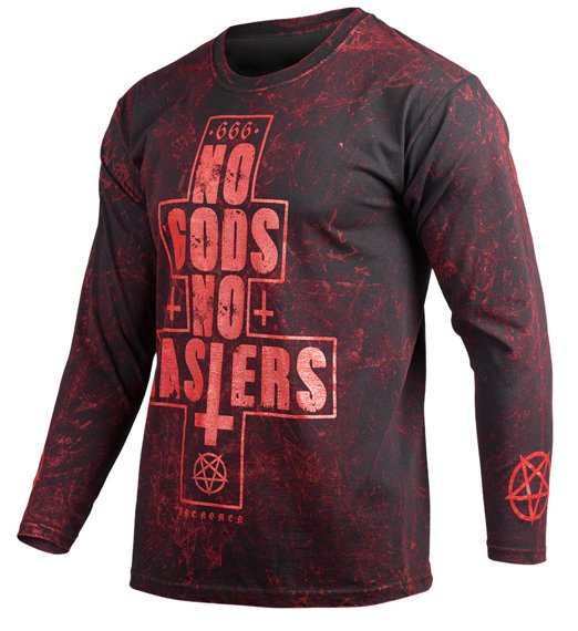 longsleeve AMENOMEN - NO GODS NO MASTERS (OMEN080LO ALLPRINT RED)