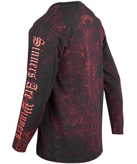 longsleeve AMENOMEN - NUN 2 (OMEN066LO_KOL ALLPRINT RED)