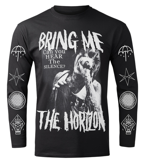 longsleeve BRING ME THE HORIZON - CAN YOU HEAR THE SILENCE?