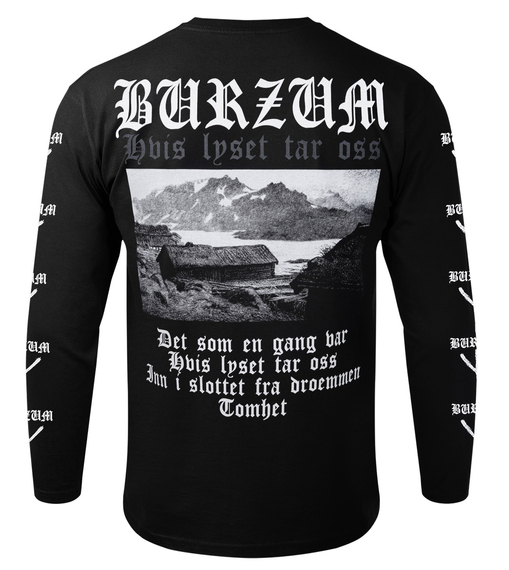 longsleeve BURZUM - HVIS LYSET TAR OSS