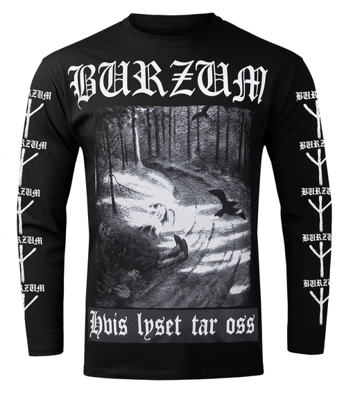 longsleeve BURZUM - HVIS LYSET TAR OSS