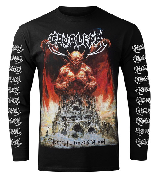 longsleeve CAVALERA - BESTIAL DEVASTATION