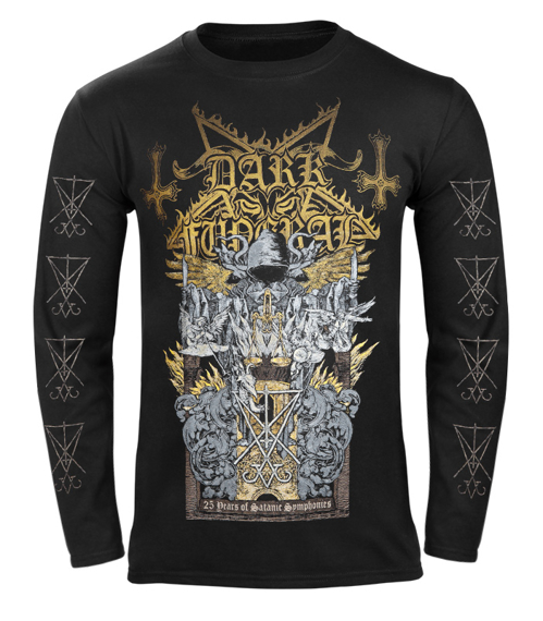 longsleeve DARK FUNERAL - 25 YEARS OF SATANIC SYMPHONIES 