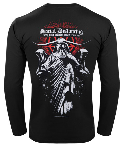 longsleeve DARK FUNERAL - SOCIAL DISTANCING