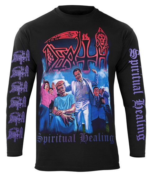 longsleeve DEATH - SPIRITUAL HEALING