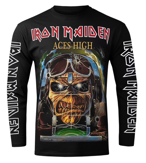 longsleeve IRON MAIDEN - ACES HIGH