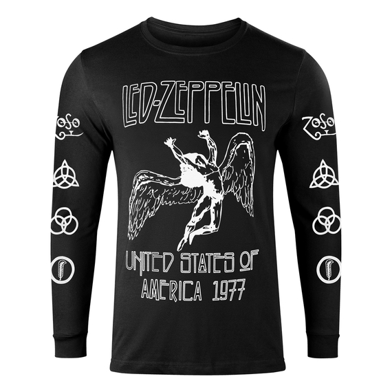 longsleeve LED ZEPPELIN - AMERICA 1977