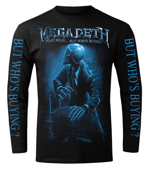 longsleeve MEGADETH - PEACE SELLS... BUT WHO'S BUYING?