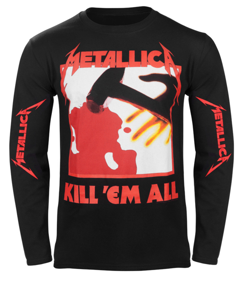 longsleeve METALLICA - KILL EM ALL