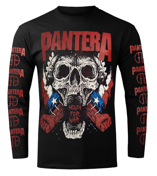 longsleeve PANTERA - MOUTH FOR WAR