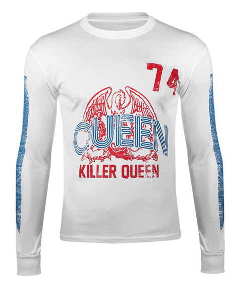 longsleeve QUEEN - KILLER QUEEN '74 STRIPES