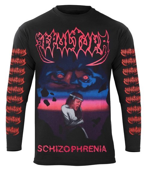 longsleeve SEPULTURA - SCHIZOPHRENIA