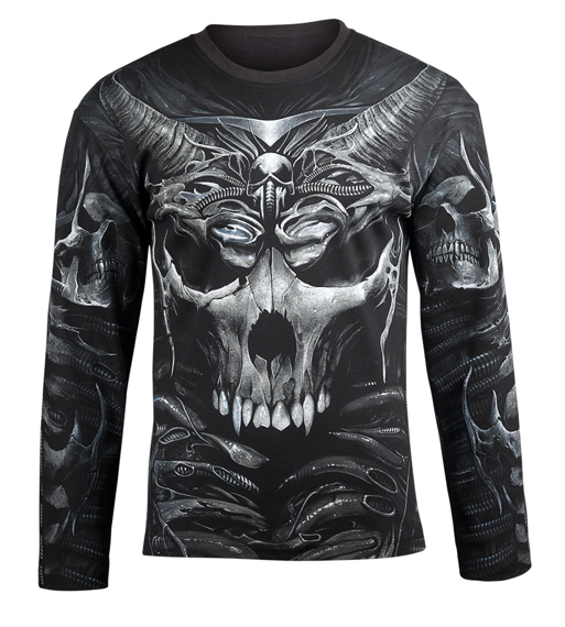 longsleeve SKULL ARMOUR