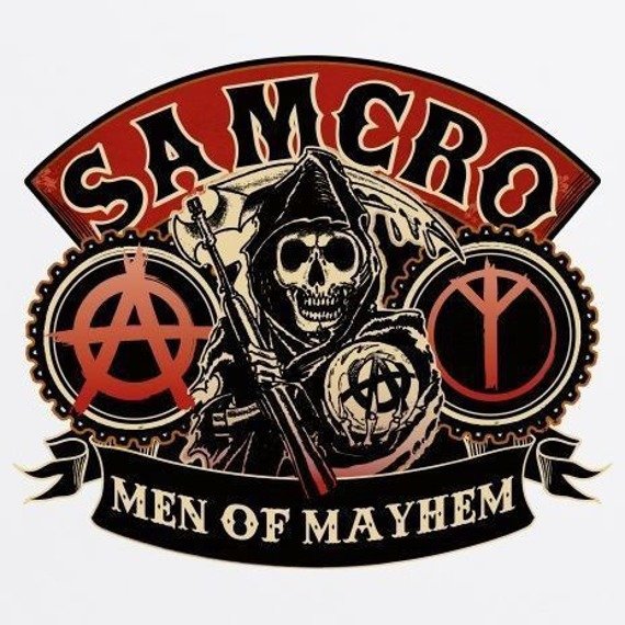 longsleeve SONS OF ANARCHY - SAMCRO